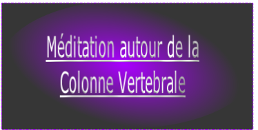 Méditation autour de la
Colonne Vertebrale